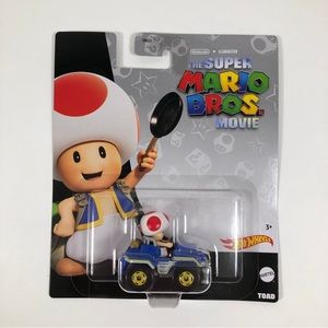 Hot Wheels x Nintendo THE SUPER MARIO BROS. MOVIE 2023 Toad!